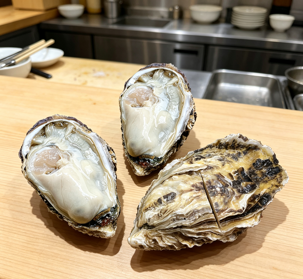 Fresh Pacific Oysters