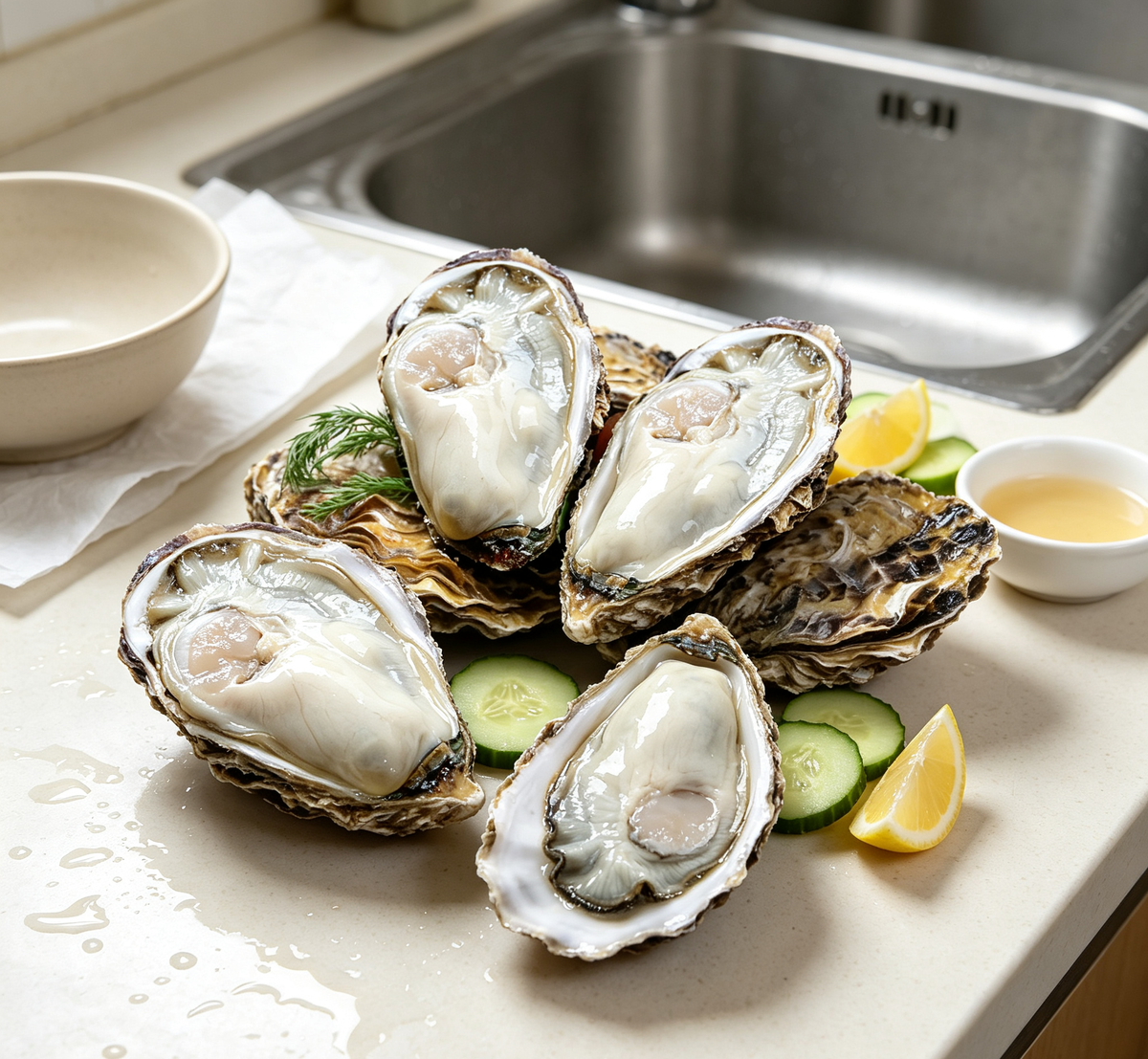 Fresh Pacific Oysters